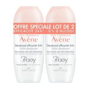 Avène Body Duo Déodorant 24H 2x50 ml