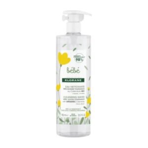 Klorane Bébé Eau nettoyante sans rinçage 750 ml (pompe)